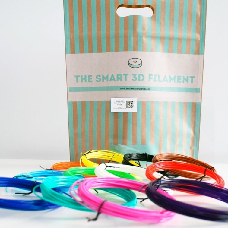 Pack Amostras PLA Várias Cores (Para PEN 3D Caneta) - Smart Materials 3D