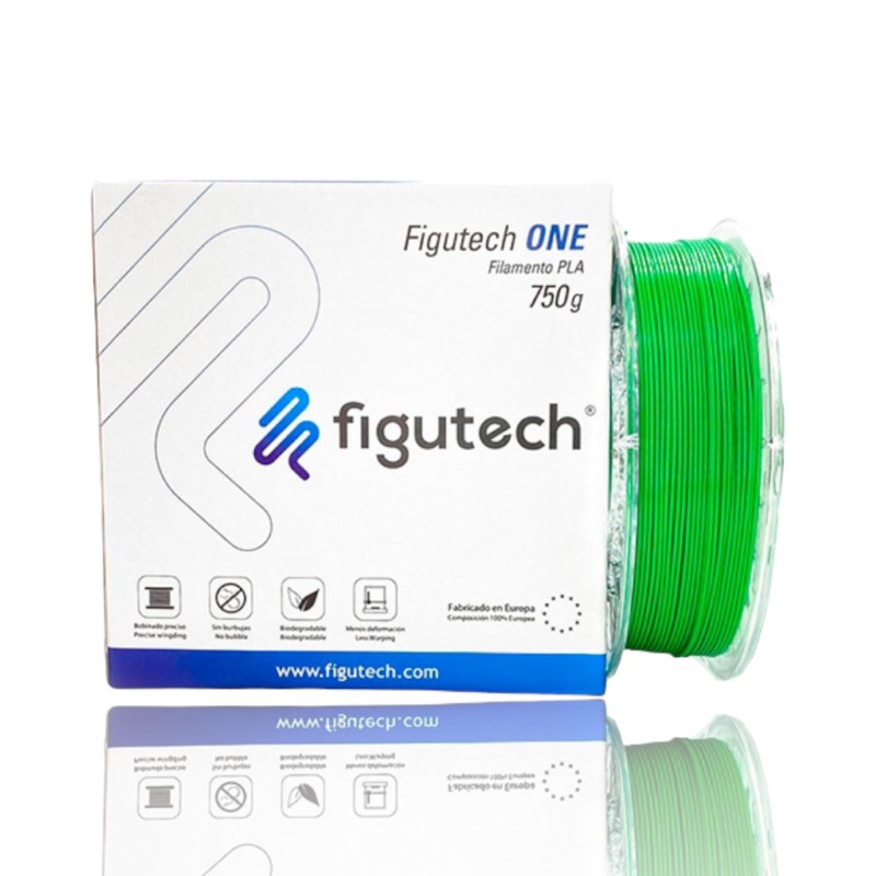 PLA ONE 750g Verde Claro - Figutech