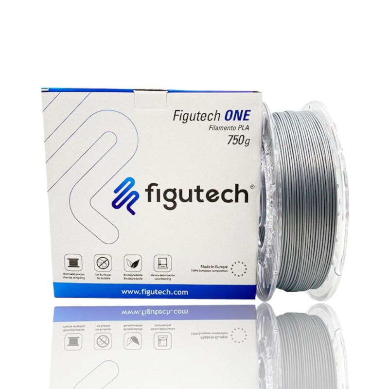 PLA ONE 750g Plata Prata - Figutech