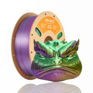 PLA Silk Tri-Color 1kg (Gold + Green + Purple) - ERYONE