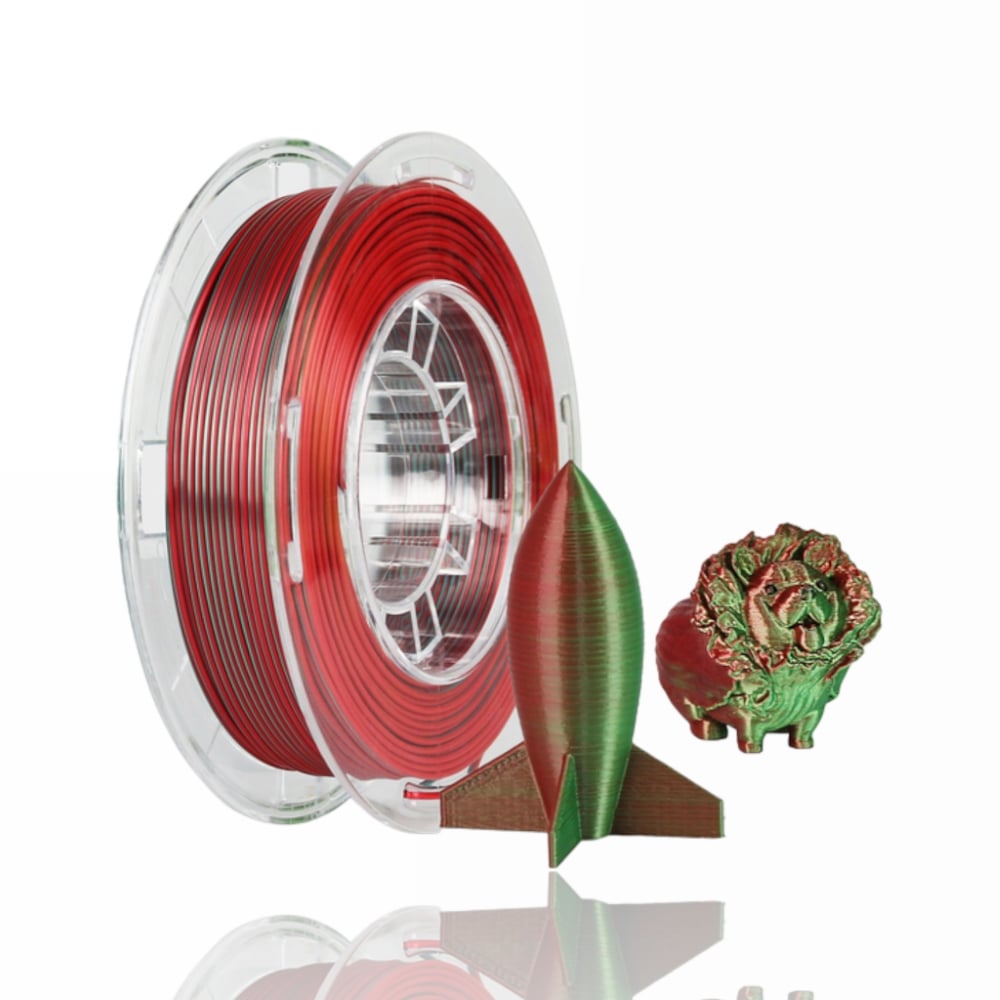 PLA Magic Dual Color 250g Red Green - R3D
