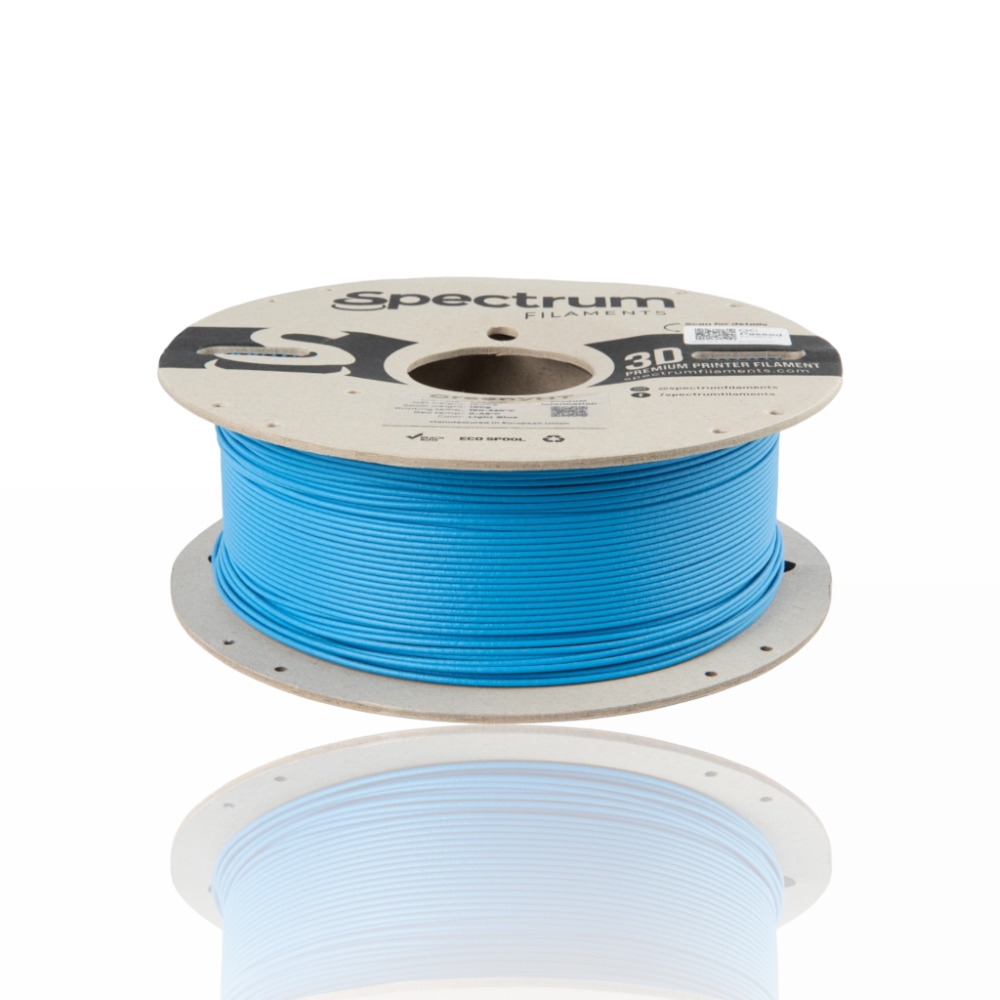 PLA GreenyHT™ (High Temperature) 1kg Light Blue - Spectrum Filaments - Image 2
