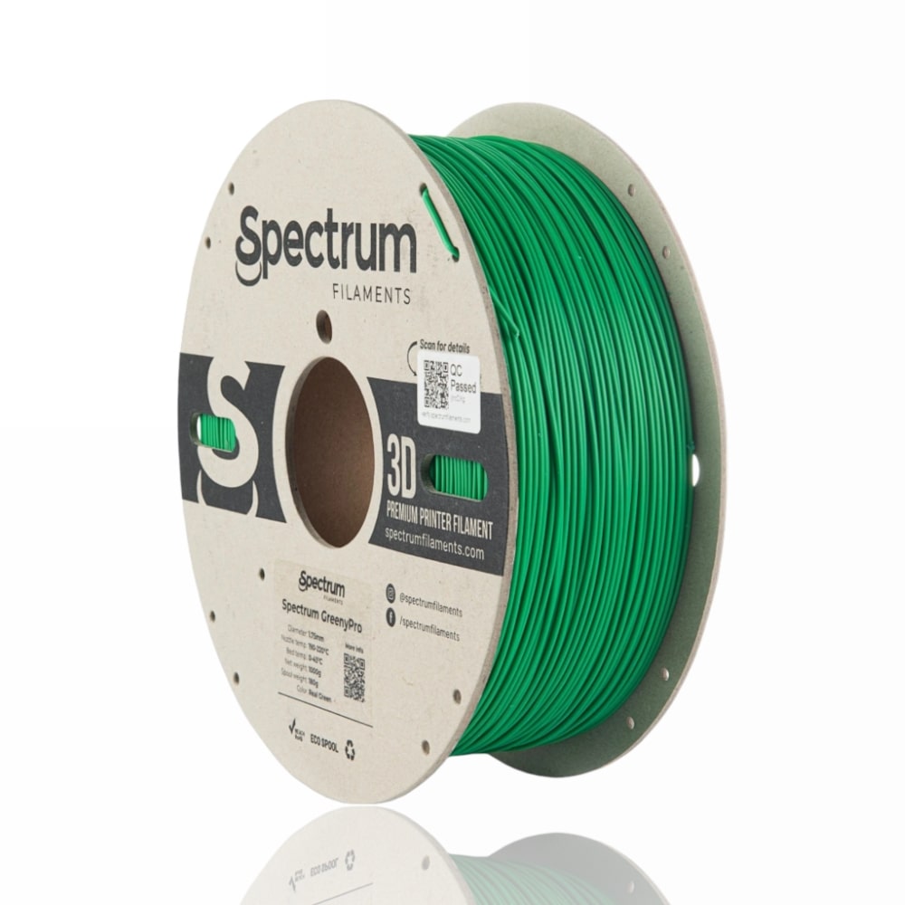 GreenyPRO PLA 1kg Dark Grey - Spectrum Filaments - Image 11