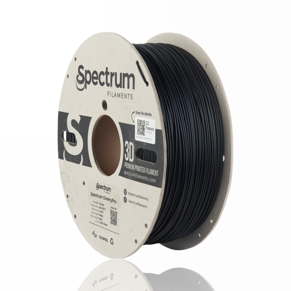 GreenyPRO PLA 1kg Dark Grey - Spectrum Filaments - Image 13