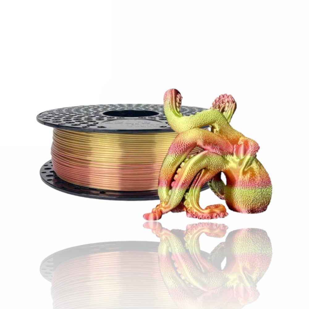PLA 10m (Amostra) Silk Rainbow Harmony - Azurefilm
