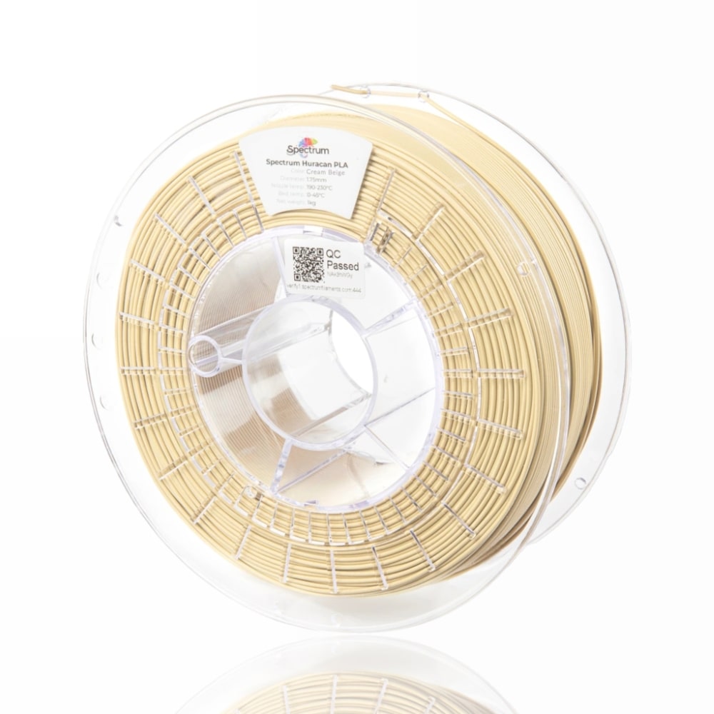 Huracan PLA 1kg Cream Beige - Spectrum Filaments