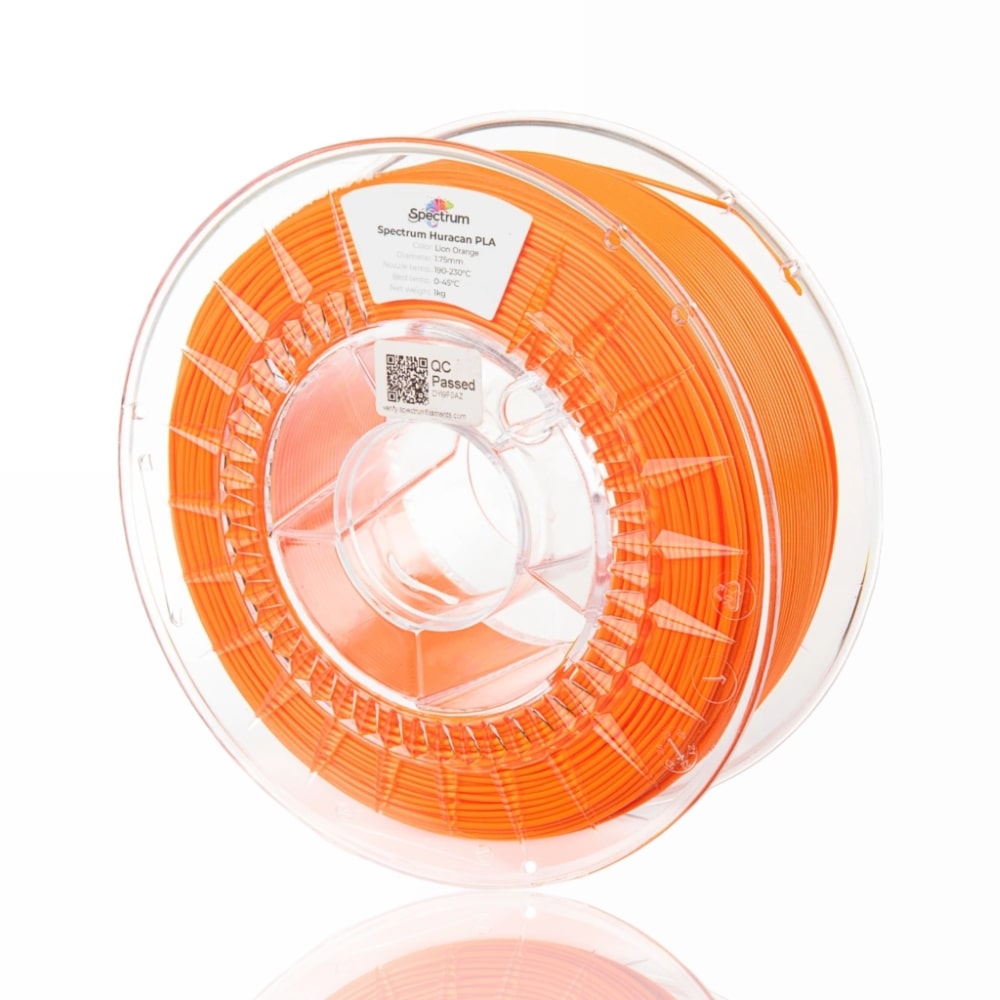 Huracan PLA 1kg Lion Orange - Spectrum Filaments