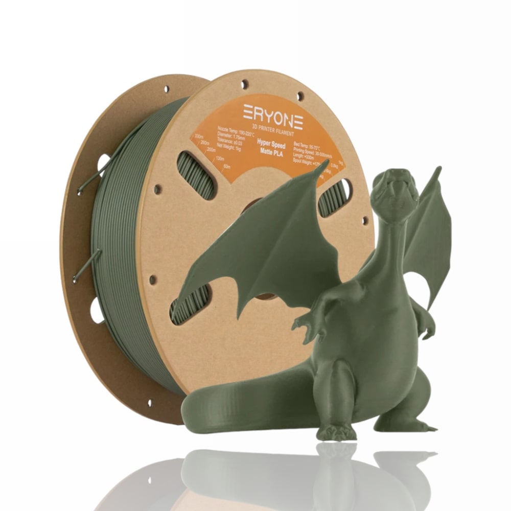 PLA Matte Hyper 1kg Olive Green - ERYONE
