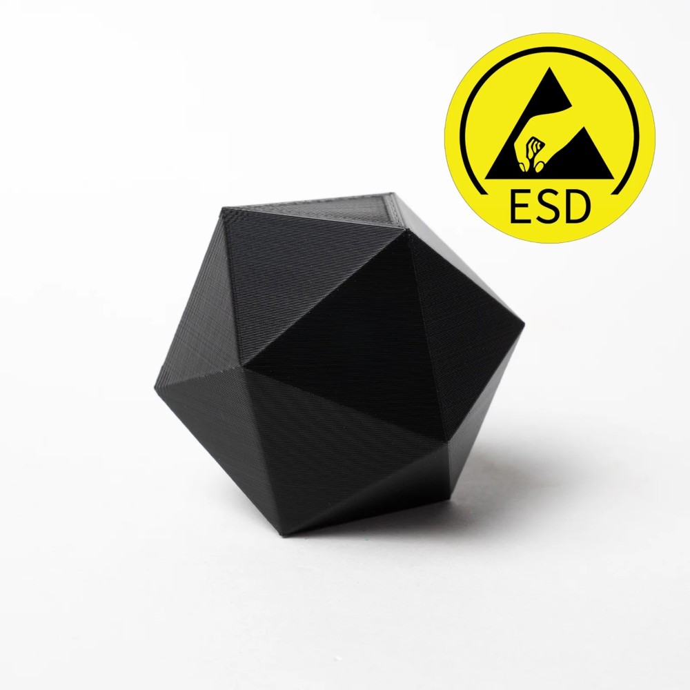 ESD Static Dissipative PETG Black 500g - ProtoPasta