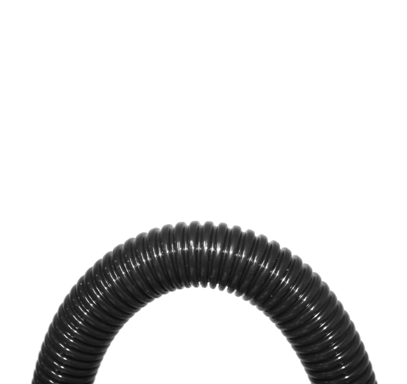 1m Tubo Anelado Corrugado PP 26mm diâmetro Fechado Preto (mangueira de plástico flexível passa cabos elétricos) - OEM - Image 7