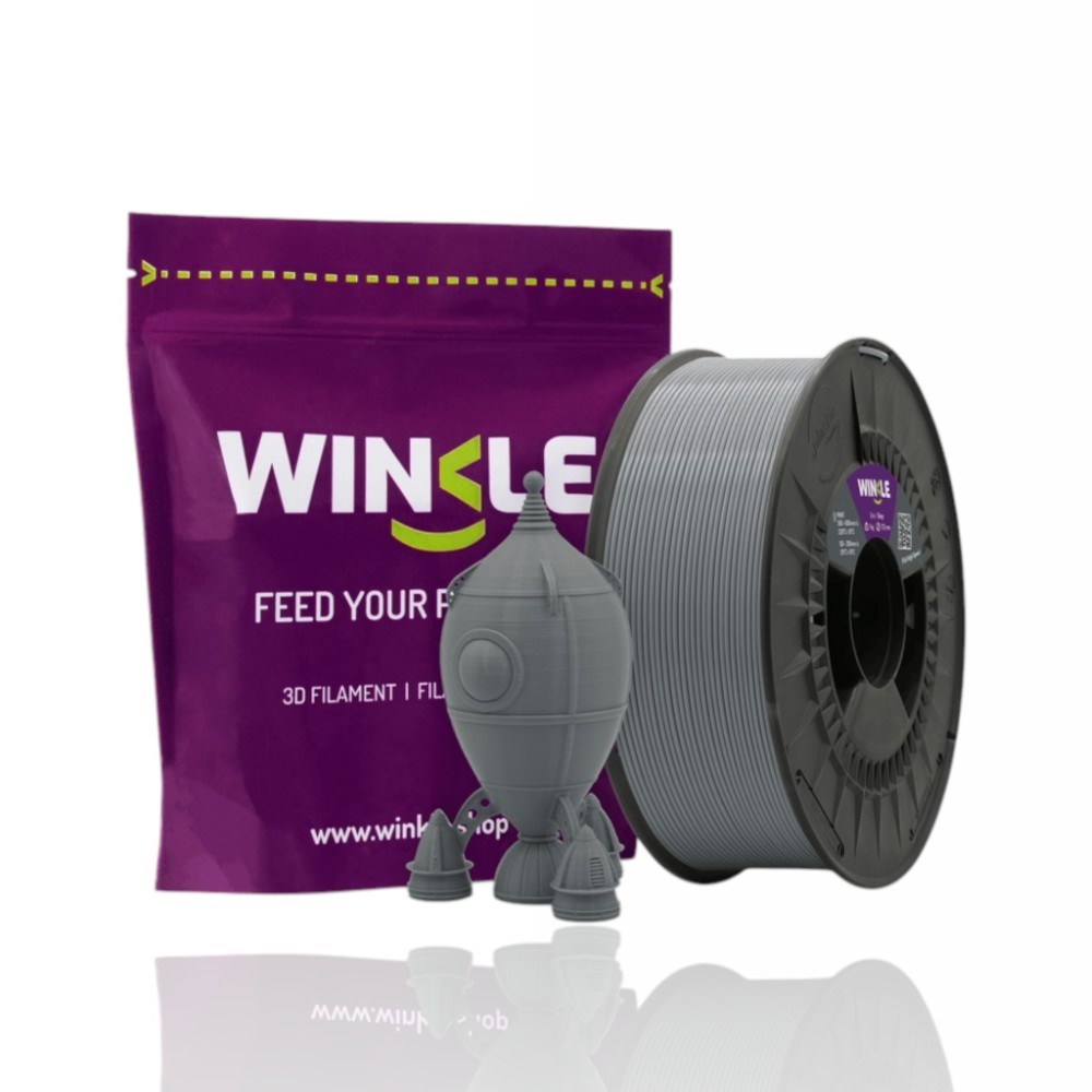 PLA HIGH SPEED 1kg Gris Cinza Ash Grey - WINKLE