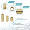 Rolamento Manga autolubrificante Latão 8*11*30 (Self-lubricating Brass Bearing Bushing Sleeve Ultimaker ) - AIMSOAR