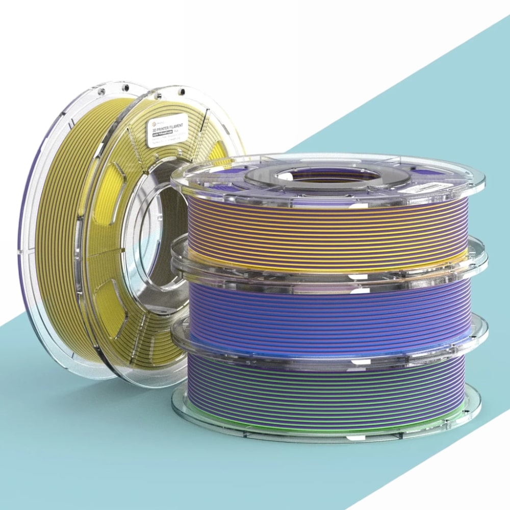 Pack PLA Matte Dual-Color 1kg (4x 250g) Combination - ERYONE - Image 2