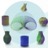 Pack PLA Matte Dual-Color 1kg (4x 250g) Combination - ERYONE