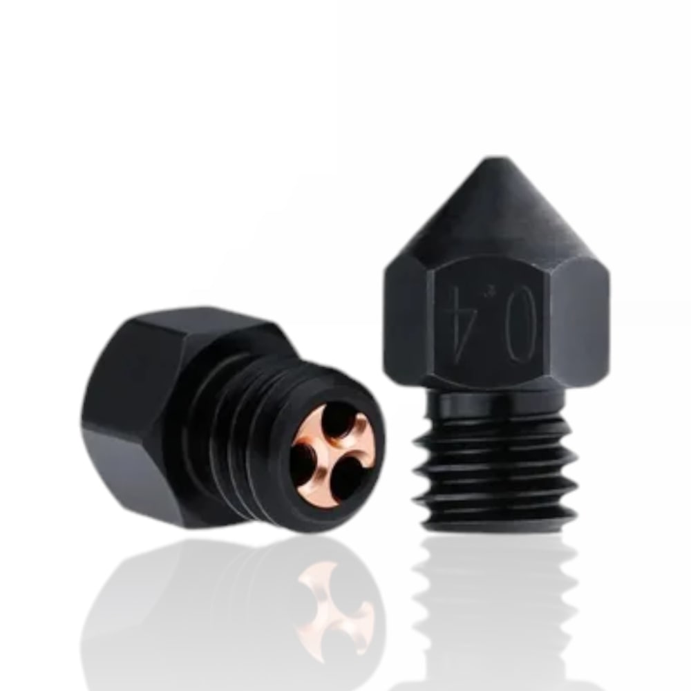 1.2mm Nozzle MK8 CHT 3-Hole Hardened Die Steel - AIMSOAR