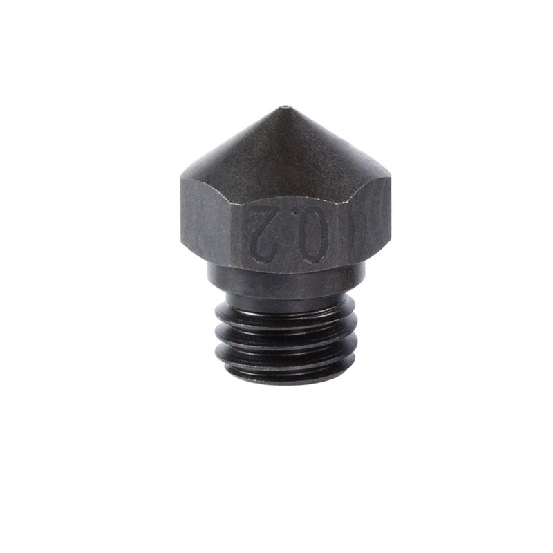 0.8mm B-SERIES PREMIUM Aço Endurecido Hardened Steel Nozzle MK10 Micro Swiss - AIMSOAR