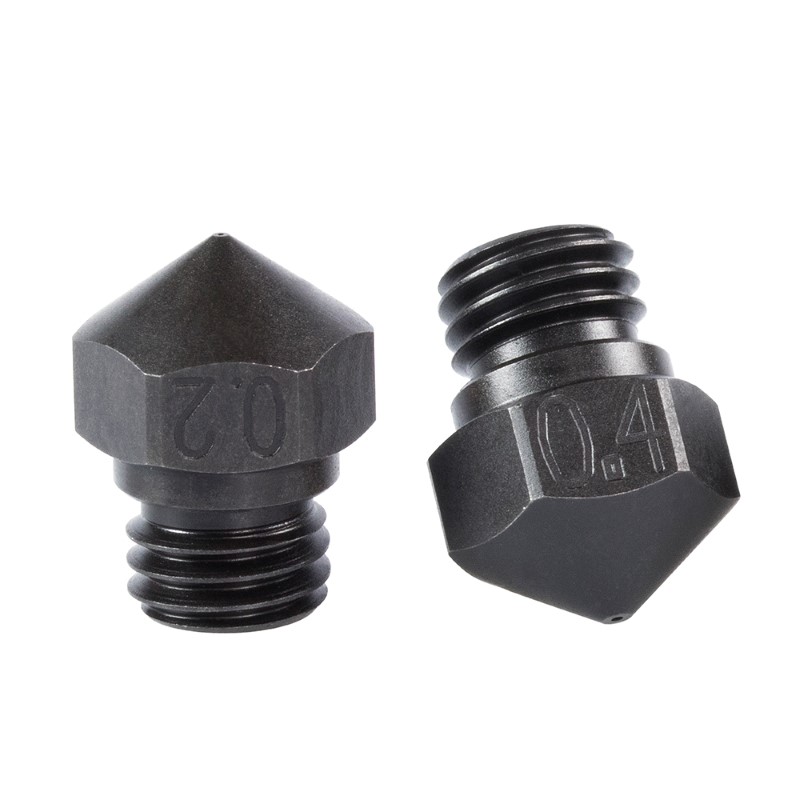0.8mm B-SERIES PREMIUM Aço Endurecido Hardened Steel Nozzle MK10 Micro Swiss - AIMSOAR - Image 4