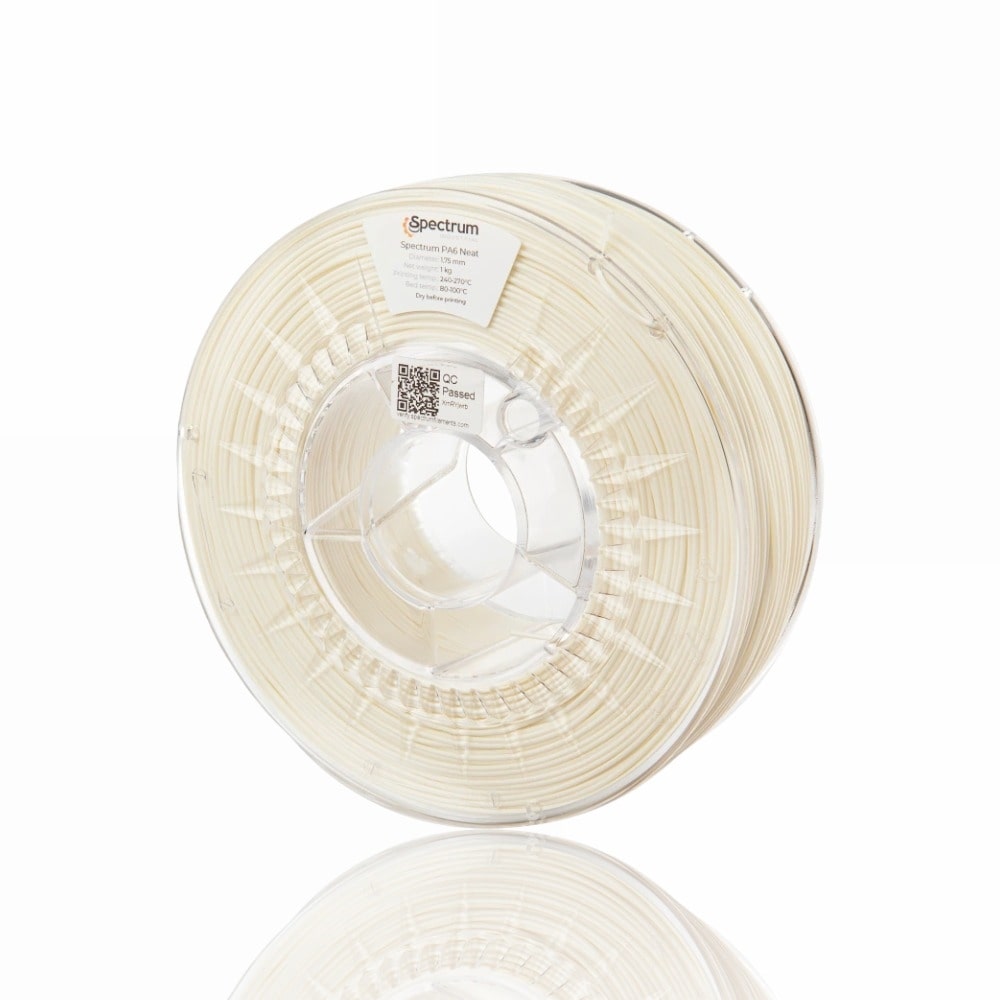 PA6 Neat 0.75kg Natural - Spectrum Filaments