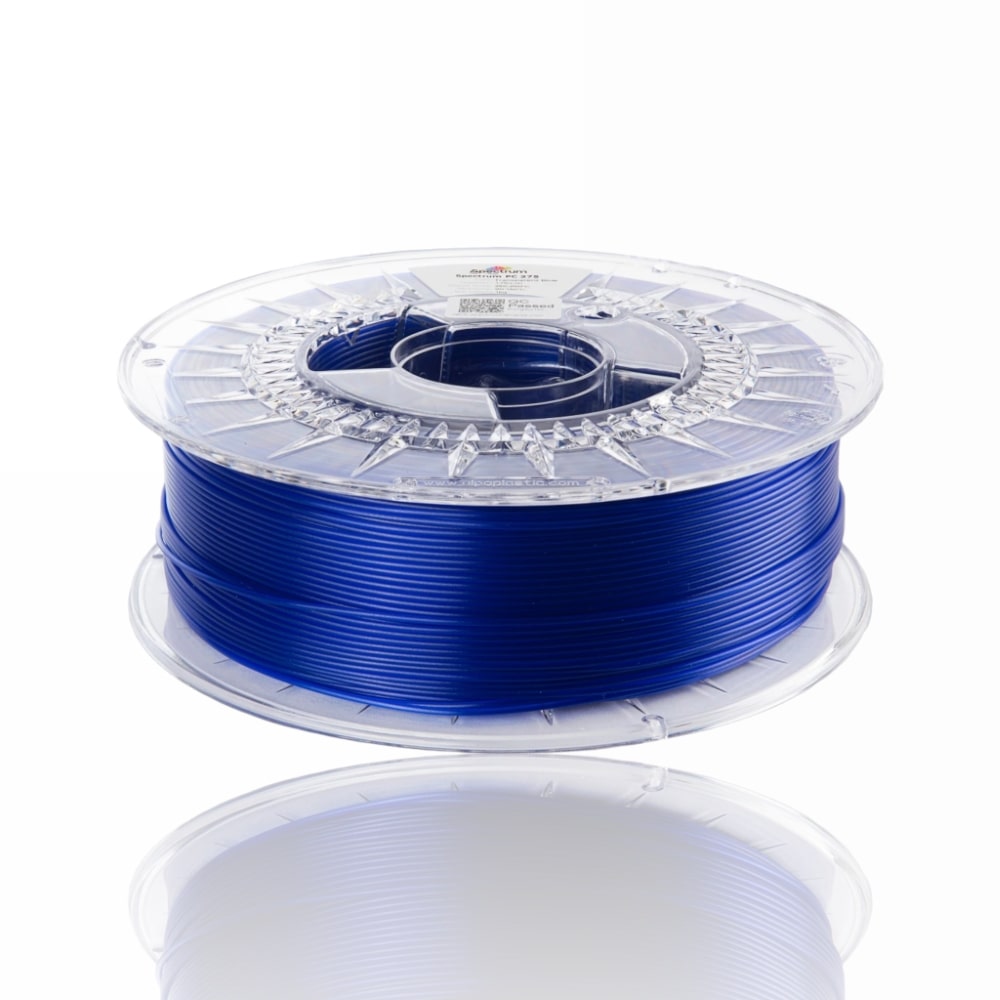 PC 275 1kg Transparent Blue - Spectrum Filaments - Image 2