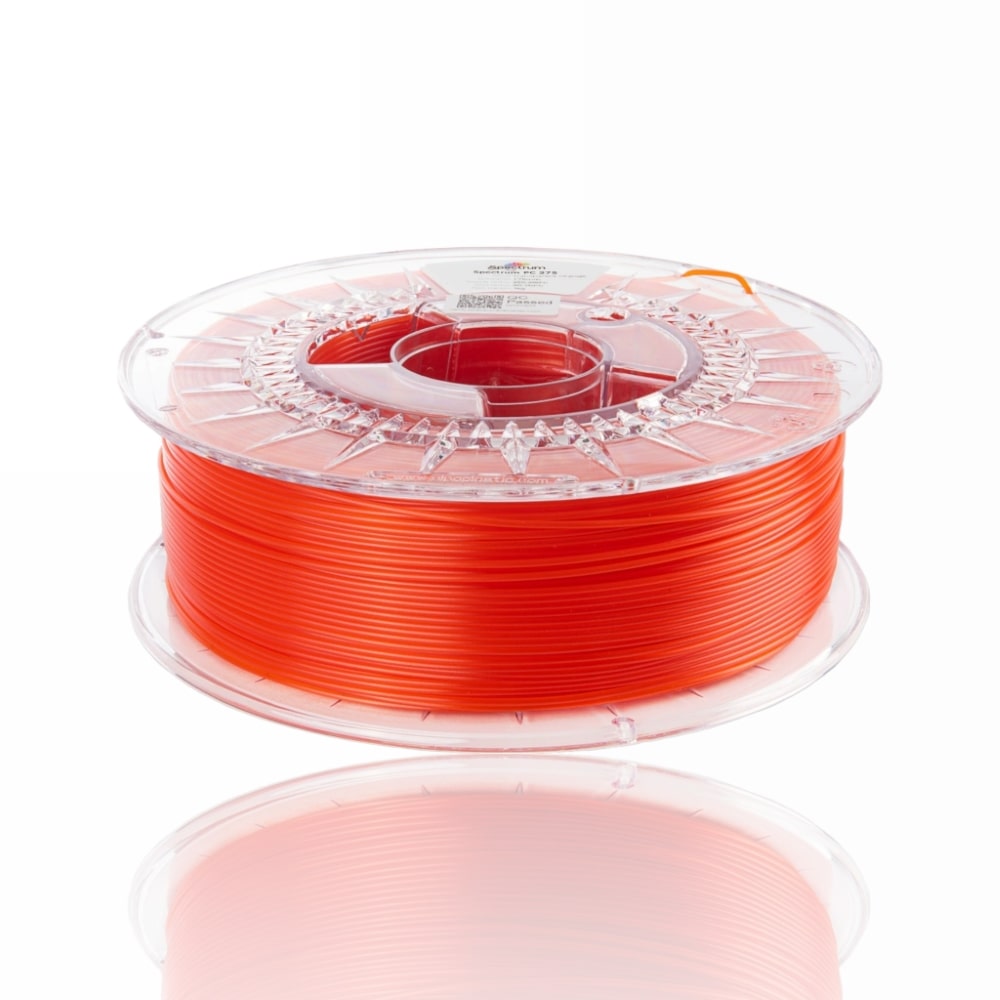 PC 275 1kg Transparent Orange - Spectrum Filaments - Image 2