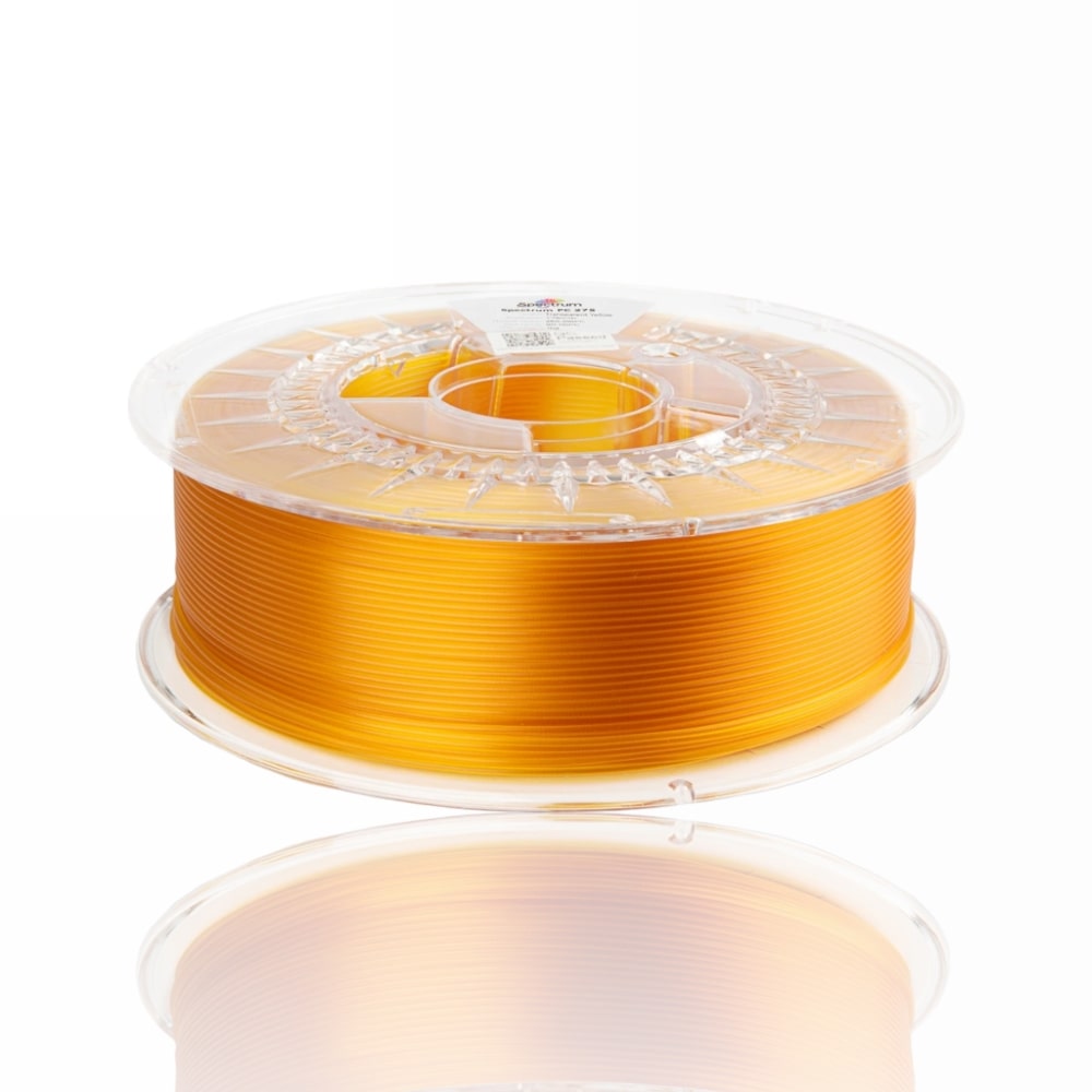 PC 275 1kg Transparent Yellow - Spectrum Filaments - Image 2