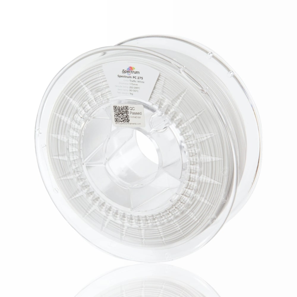 PC 275 1kg Traffic White - Spectrum Filaments