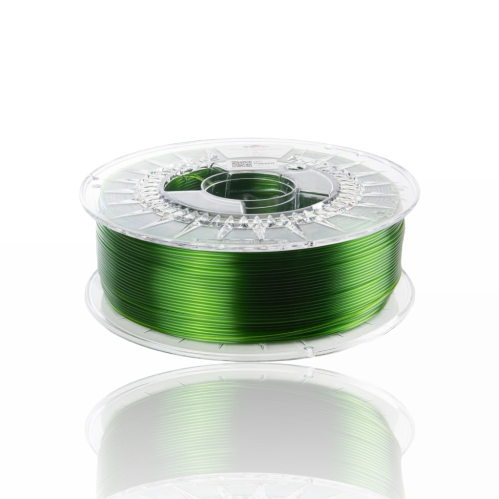PCTG Premium Transparent Green 1kg - Spectrum Filaments - Image 2