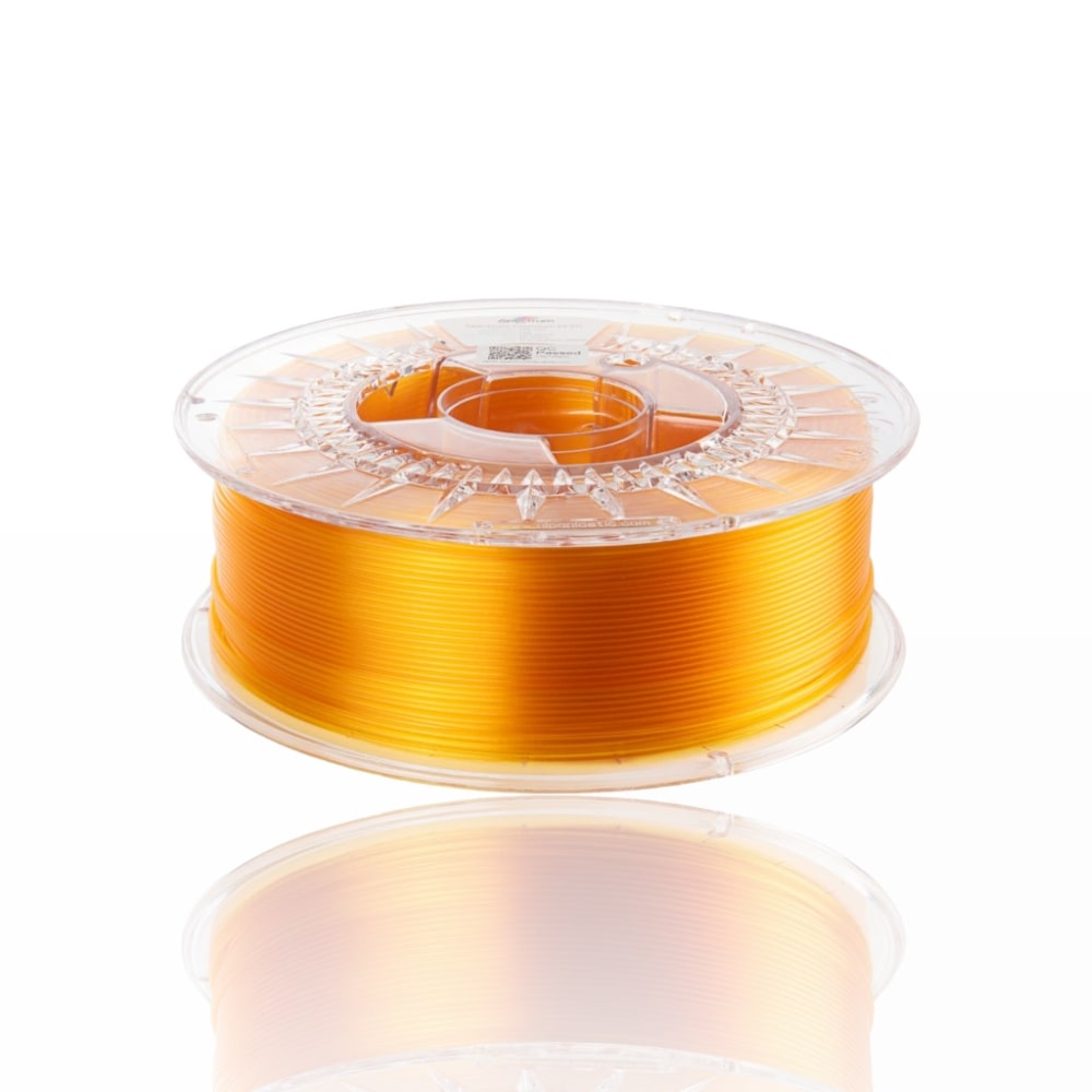 PCTG Premium Transparent Yellow 1kg - Spectrum Filaments - Image 2