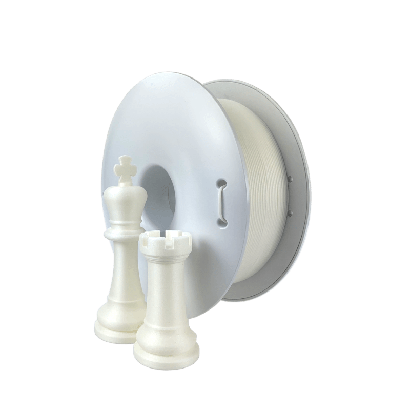 FIBERSATIN PLA 10M (AMOSTRA) Pearl - Fiberlogy