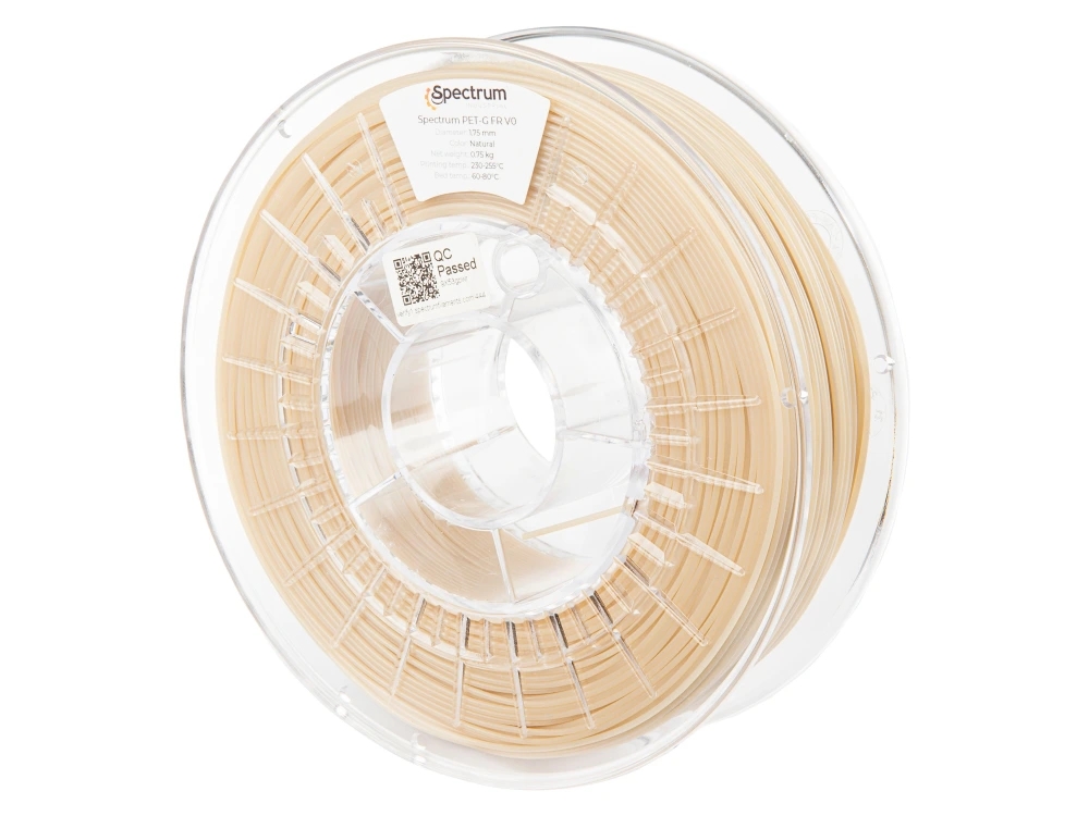 PETG FR V0 (Retardador de Fogo) 750g Natural - Spectrum Filaments - Image 7