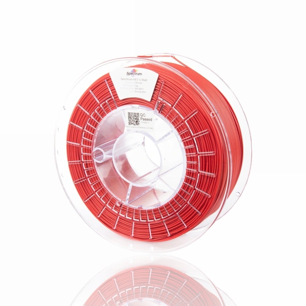 PETG Matt 1kg Bloody Red - Spectrum Filaments