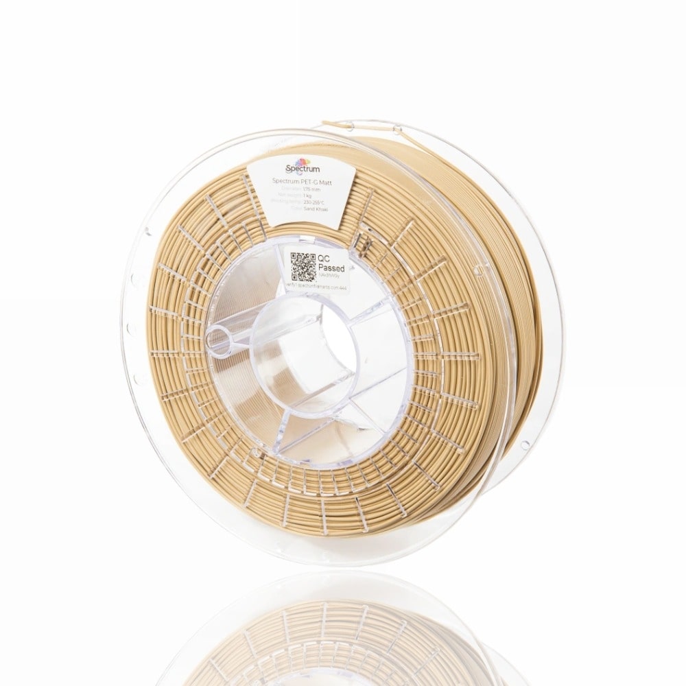 PETG Matt 1kg Sand Khaki - Spectrum Filaments