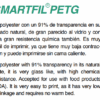 Smartfil PETG True Black M 750g Preto - Smart Materials 3D