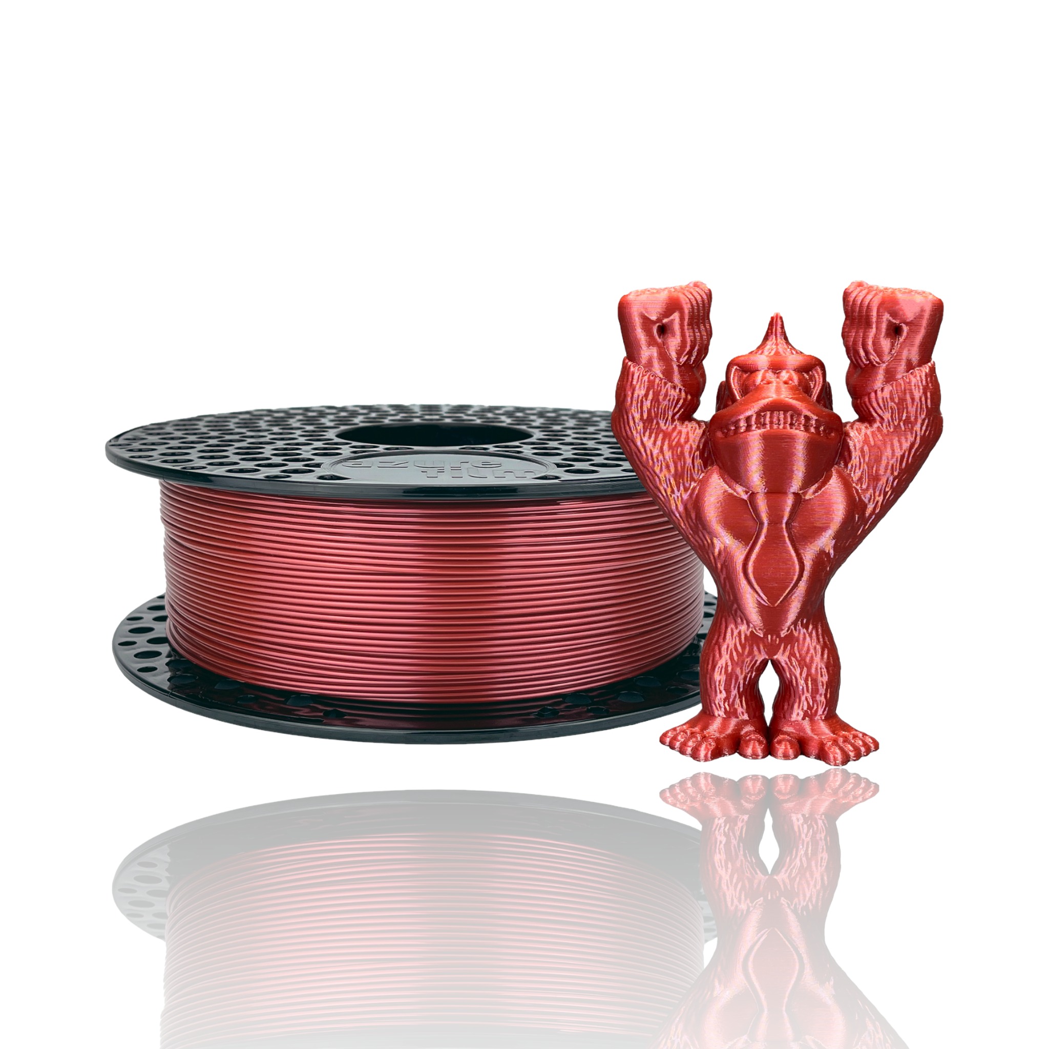 PETG 10m (Amostra) Pearl Red - Azurefilm