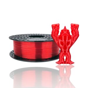 PETG 50g (Amostra) Red Transparent - Azurefilm