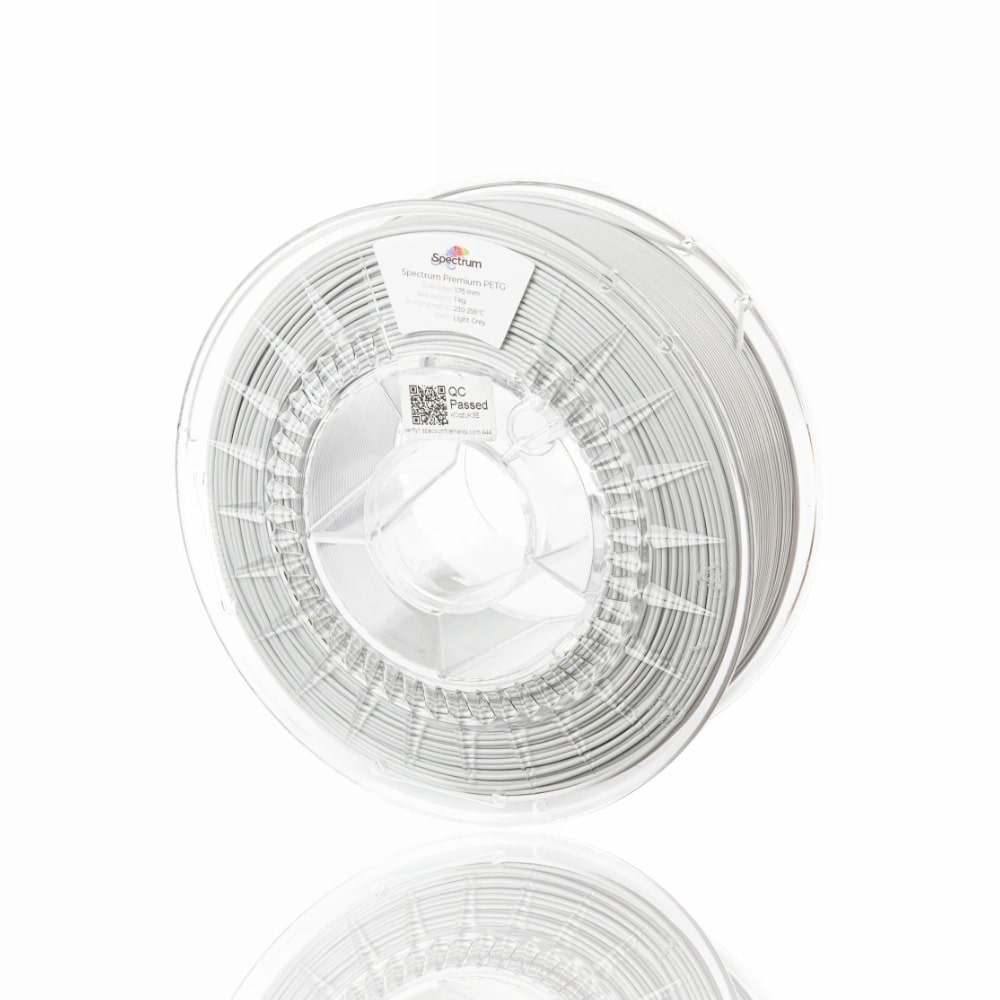PETG Premium 1kg Light Grey - Spectrum Filaments