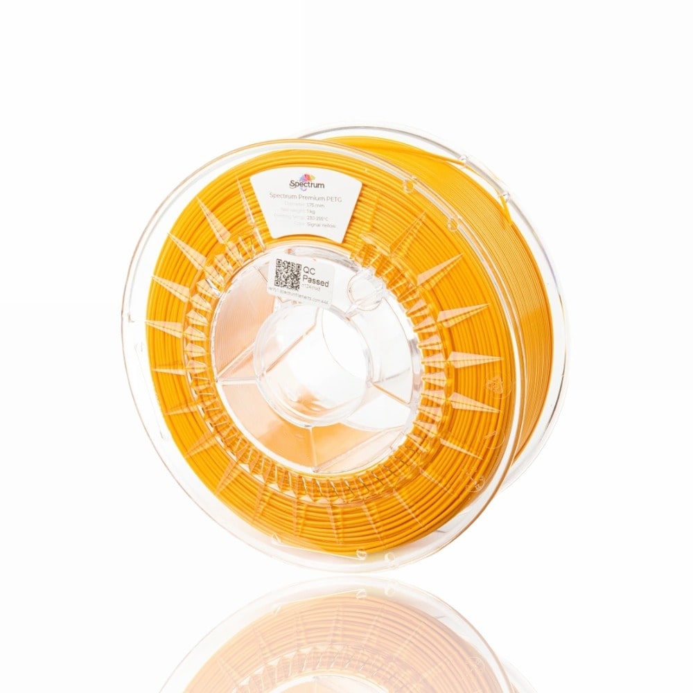 PETG Premium 1kg Signal Yellow - Spectrum Filaments