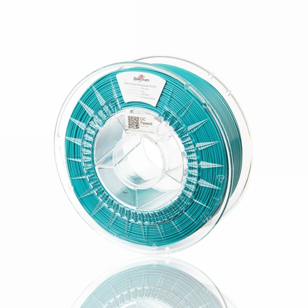 PETG Premium 1kg Turquoise Blue - Spectrum Filaments