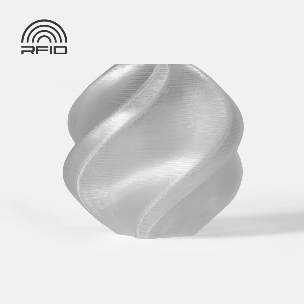 PETG Translucent 1kg (With Spool) Clear - Bambu Lab