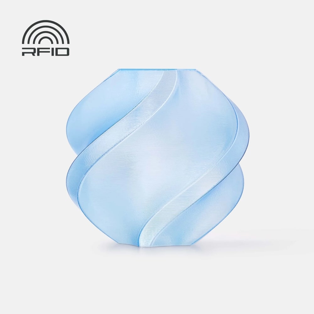 PETG Translucent 1kg (With Spool) Light Blue - Bambu Lab
