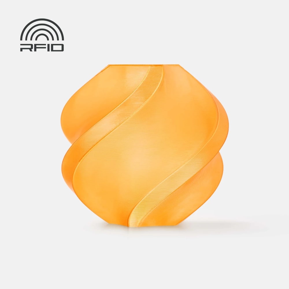 PETG Translucent 1kg (With Spool) Orange - Bambu Lab
