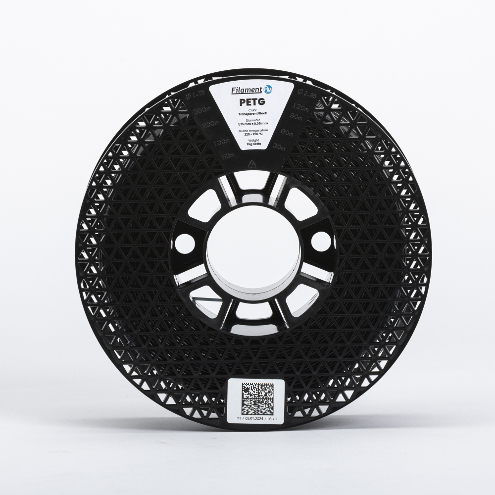 PETG 1kg Transparent Black - Filament PM - Image 2