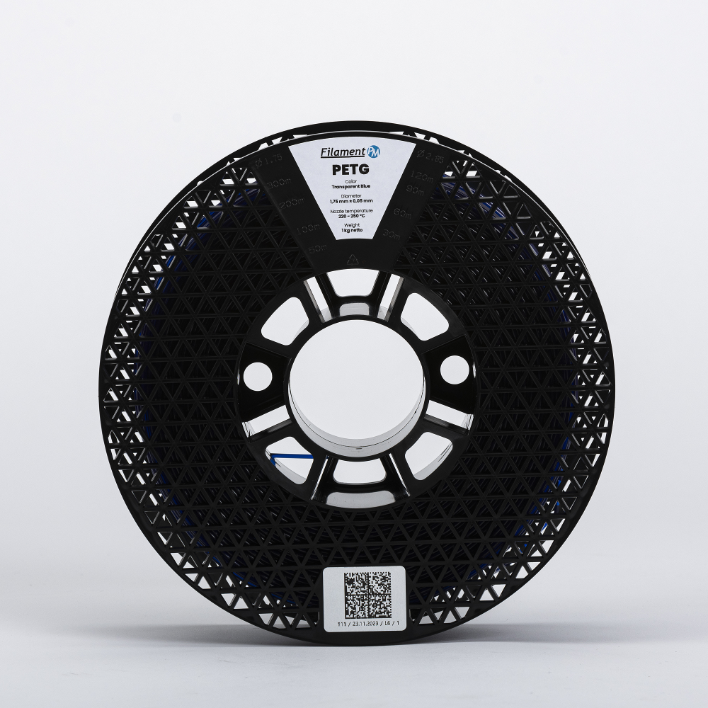 PETG 1kg Transparent Blue - Filament PM - Image 3