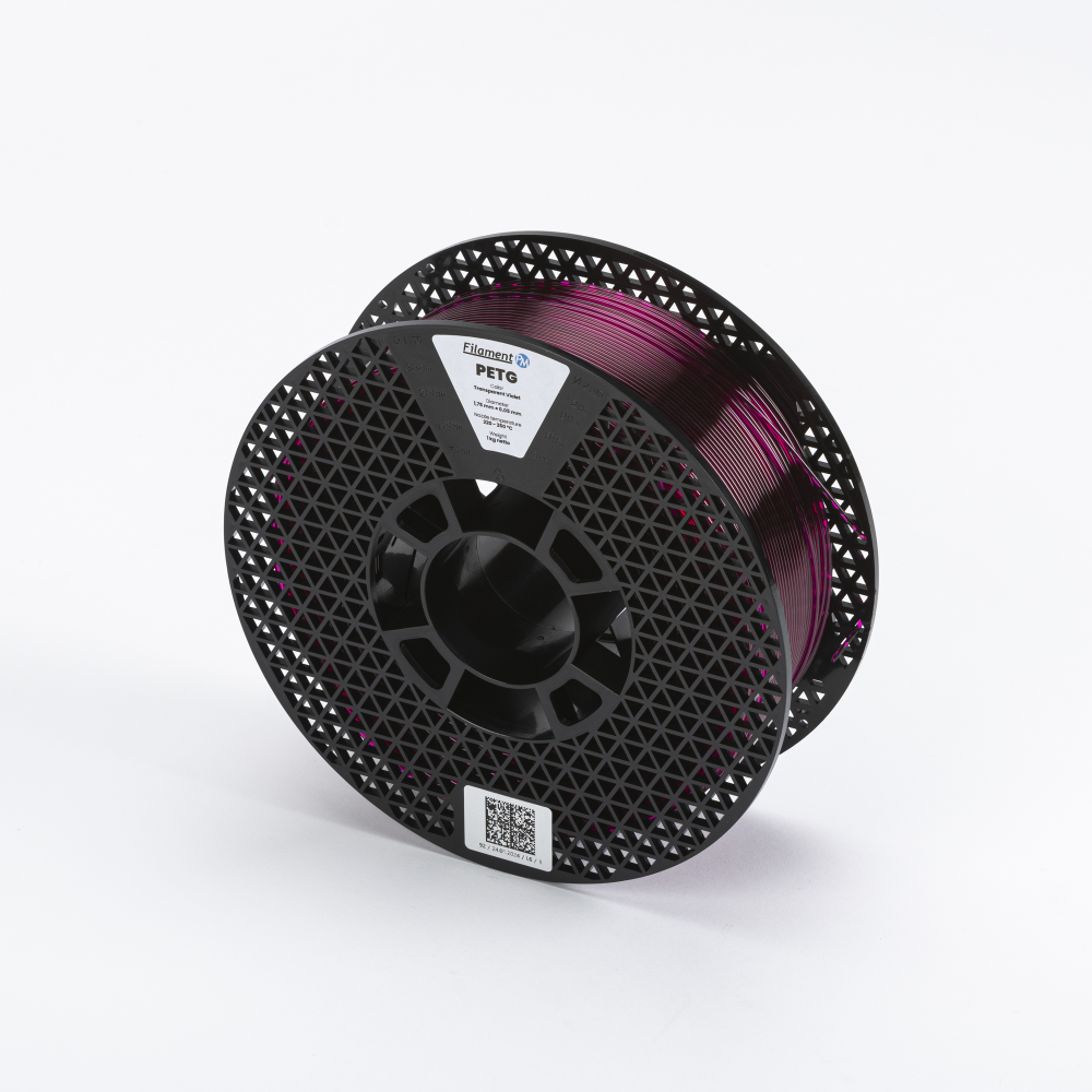 PETG 1kg Transparent Violet - Filament PM - Image 5