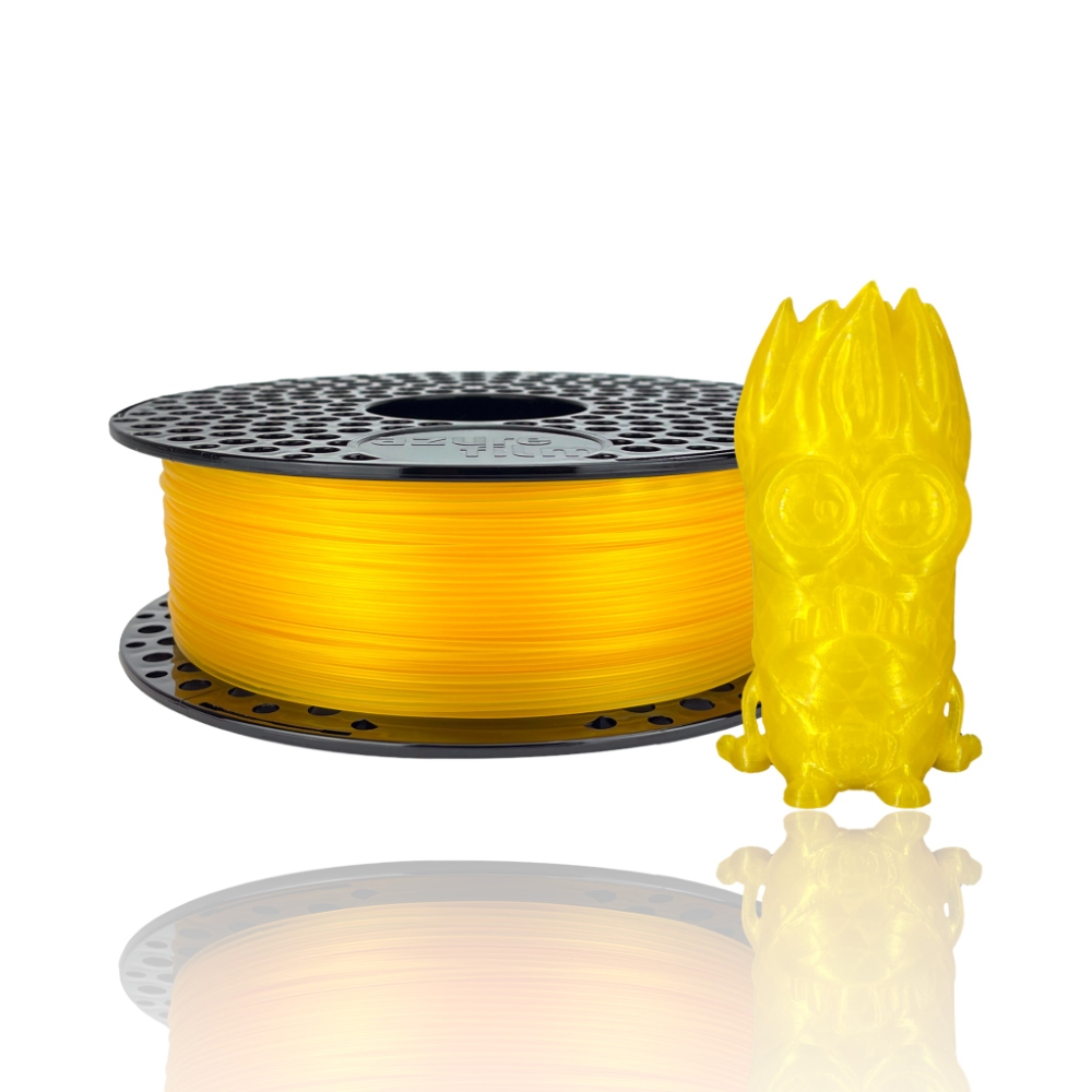 PLA 50g (Amostra) Yellow Transparent - Azurefilm