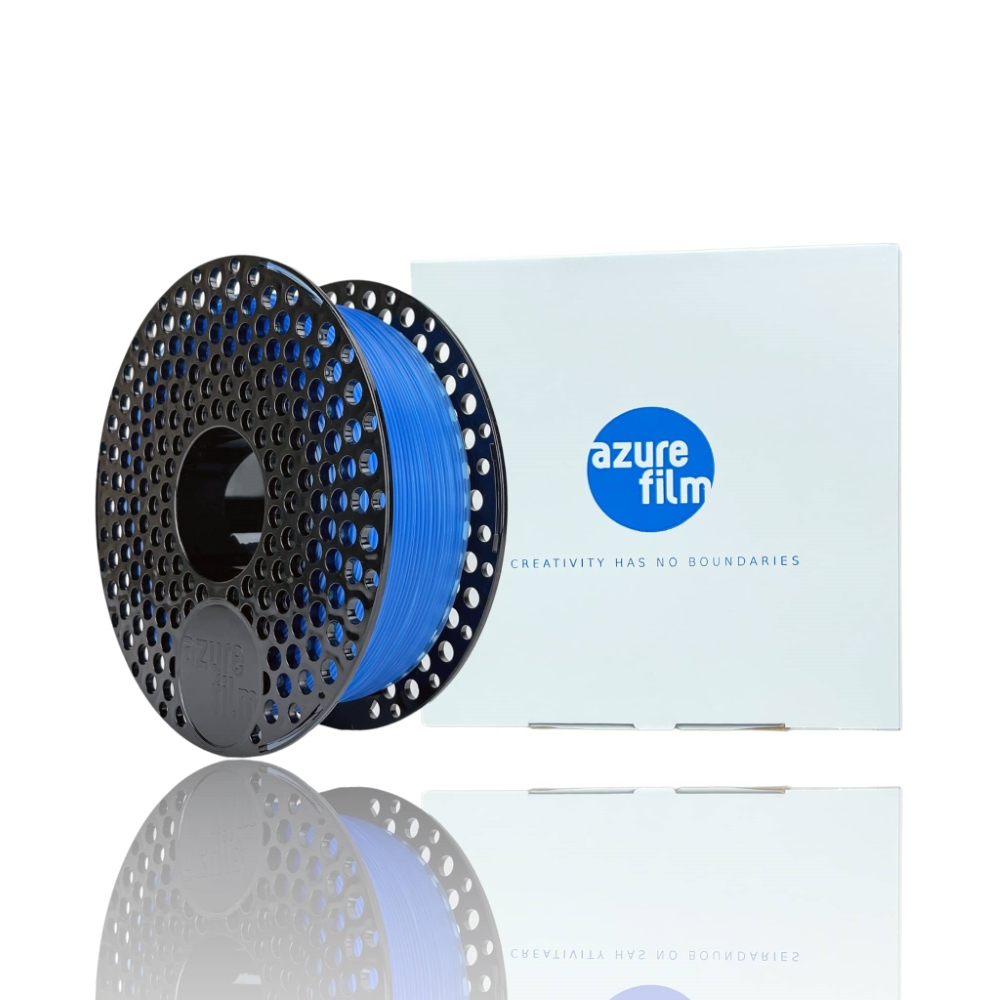 PLA 50g (Amostra) Blue Transparent - Azurefilm - Image 4