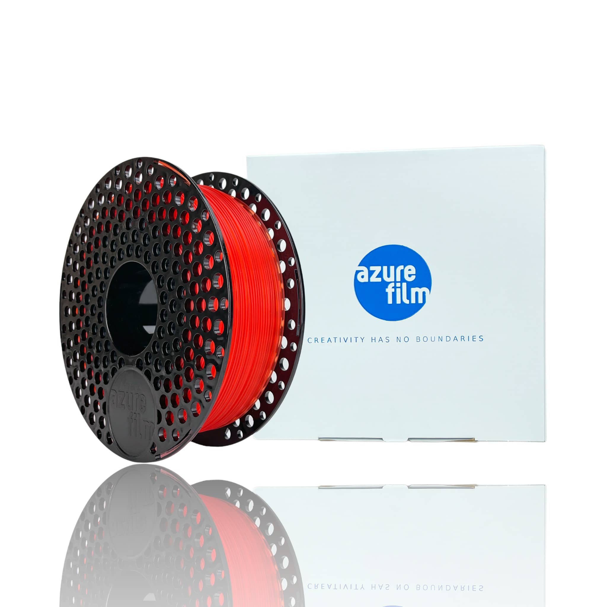 PLA 1kg Red Transparent - Azurefilm - Image 2