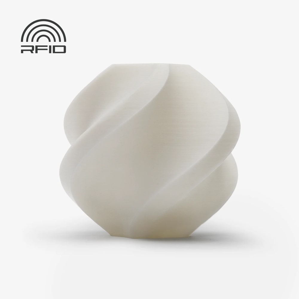 PLA Basic 1kg (With Spool) Jade White - Bambu Lab