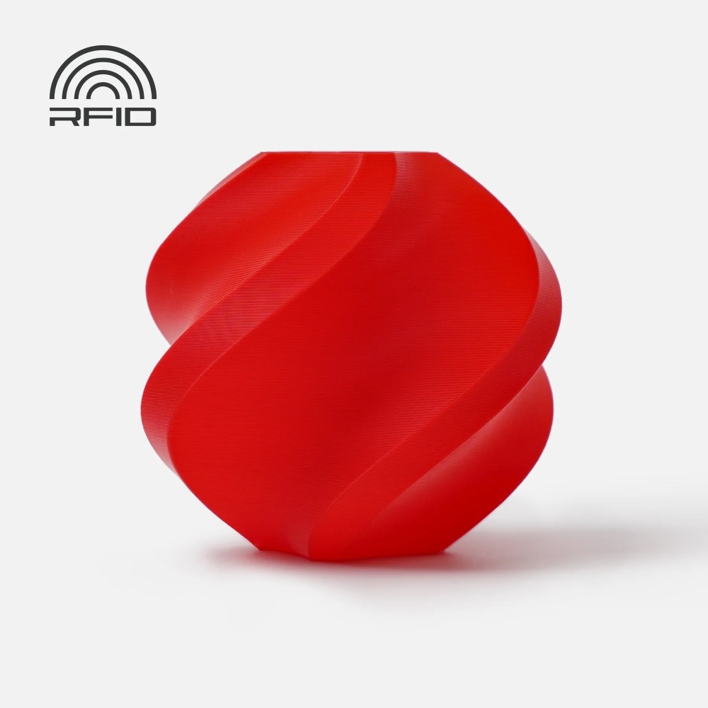 PLA Basic 1kg (With Spool) Red - Bambu Lab
