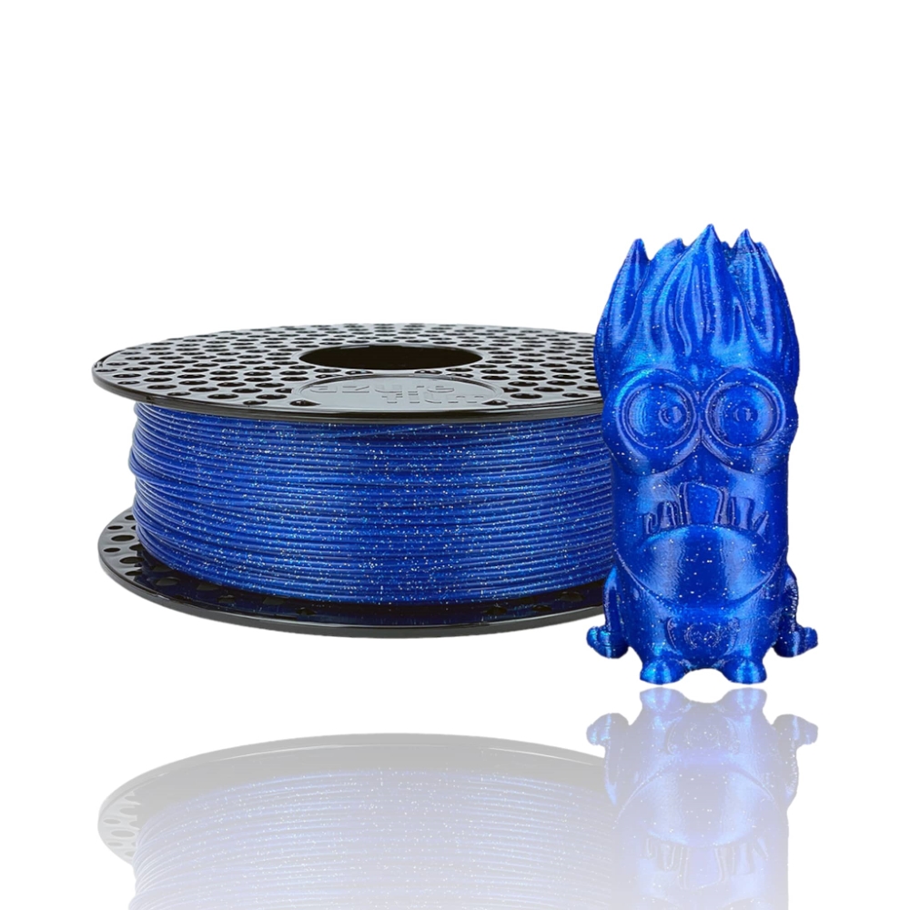 PLA 50g (Amostra) Blue GLITTER - Azurefilm